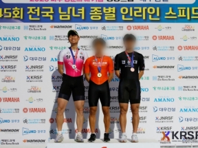 [수상] 정명철 학생, 전국 인라인스피드대회 은·동메달 수상